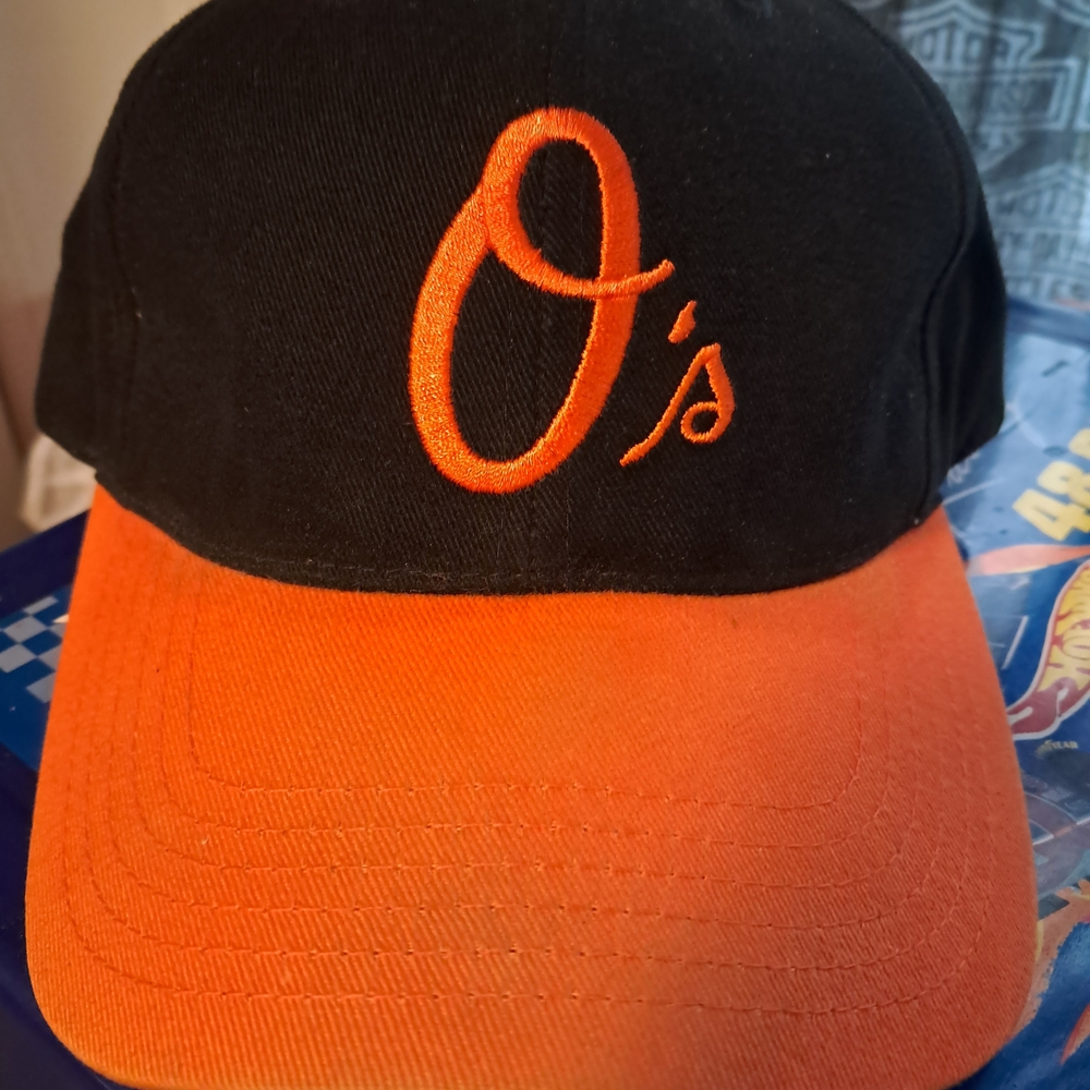 MLB Black and Orange Hat